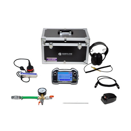 대성엔지니어링 청음식 누수탐지기 DS-8000 (최신형) (디지털) (독일제 센서사용) (컬러LCD)